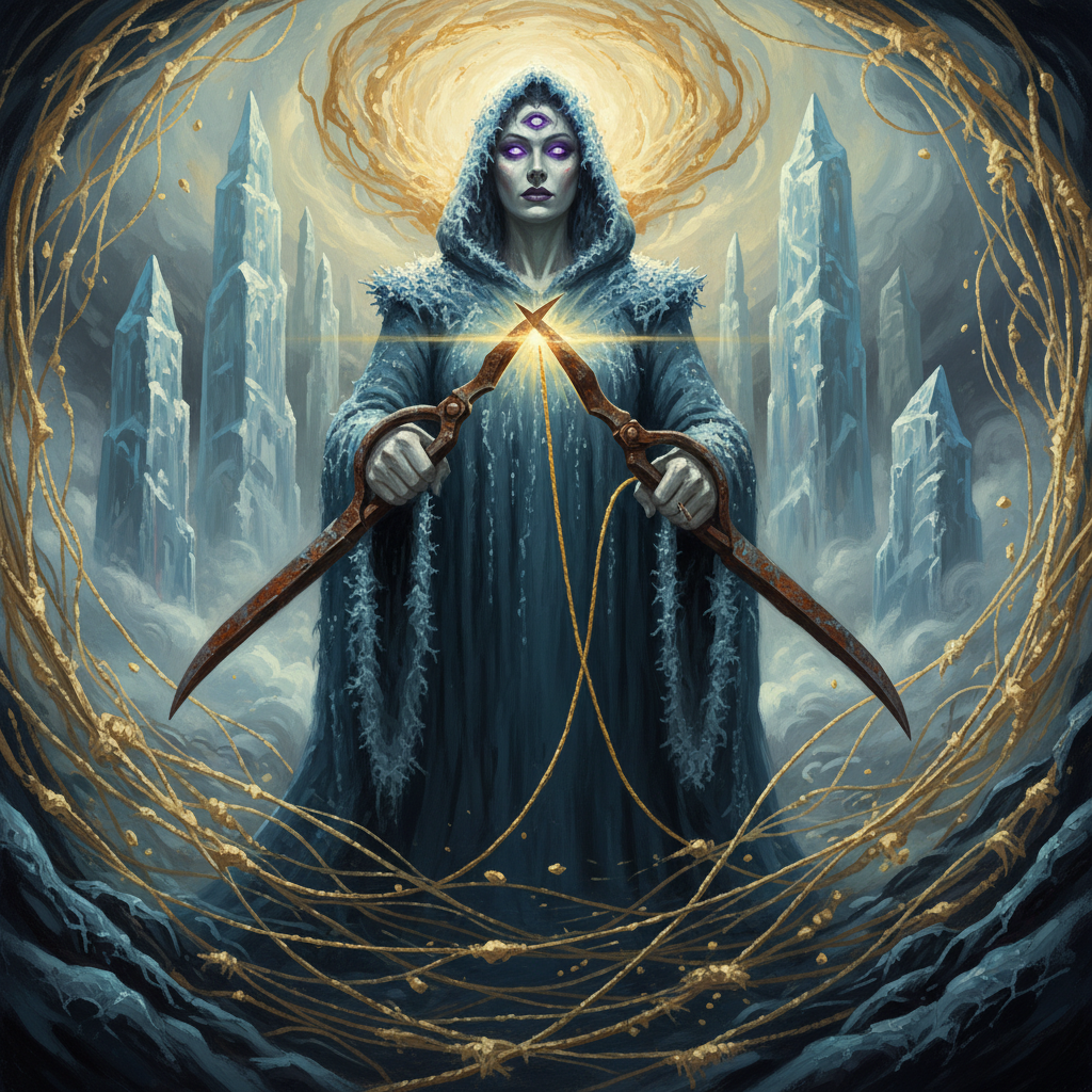 Norn, original Pathfinder 2e monster artwork by ZapGM