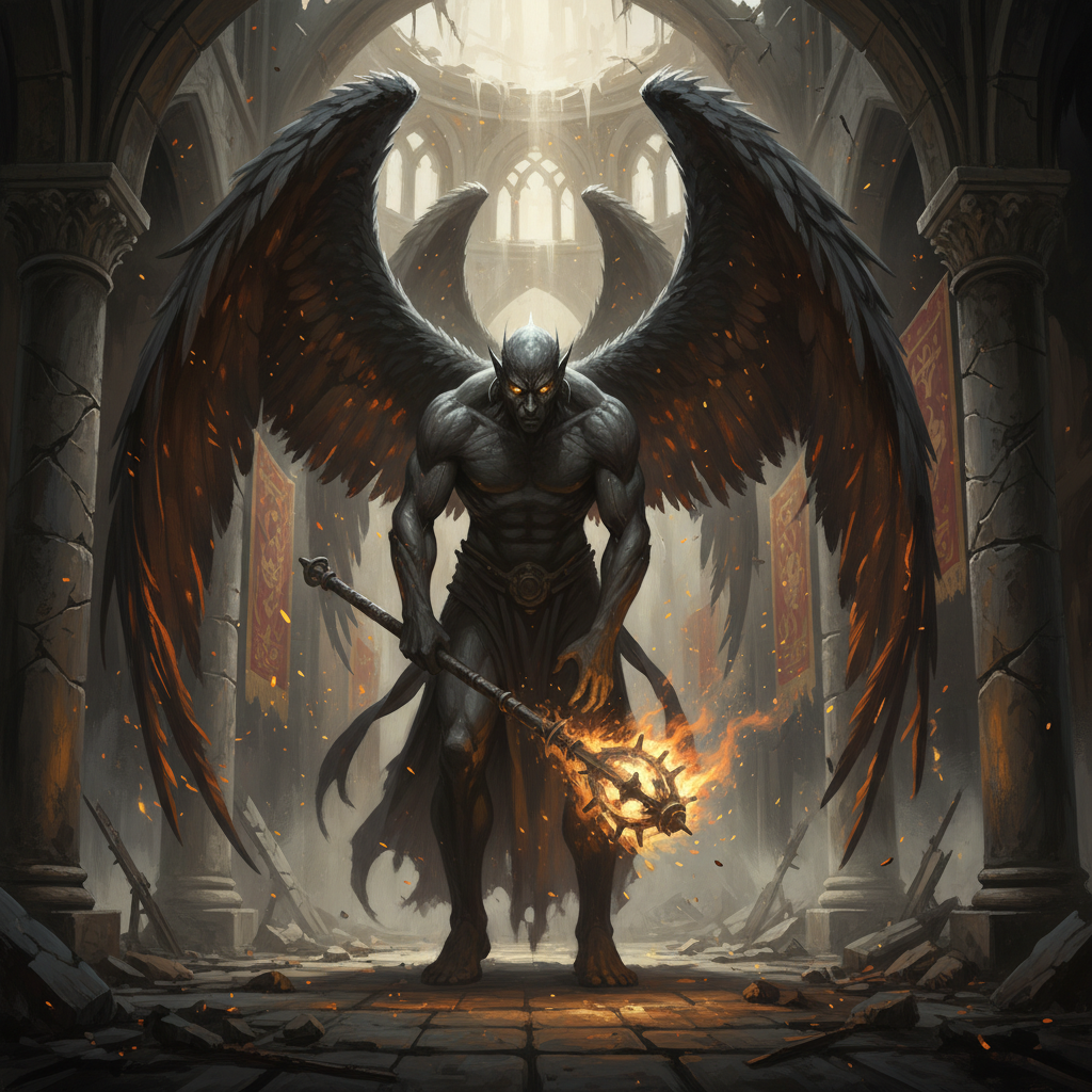 Balisse, original Pathfinder 2e monster artwork by ZapGM