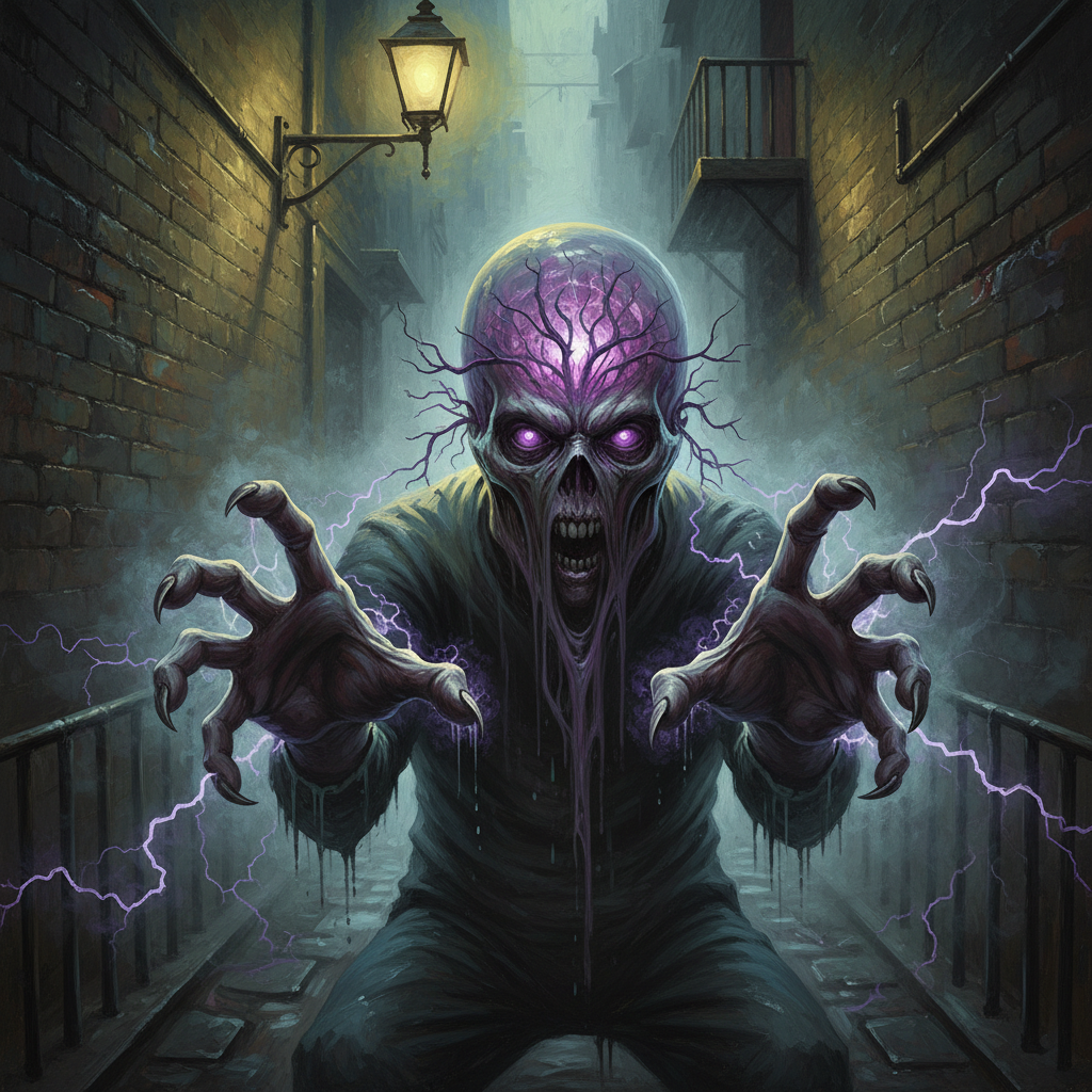 Gosreg, original Pathfinder 2e monster artwork by ZapGM