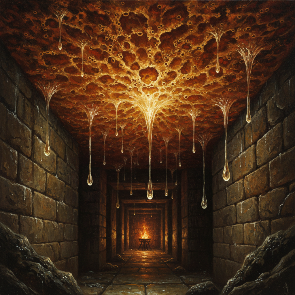 Wizard Sponge, original Pathfinder 2e monster artwork by ZapGM