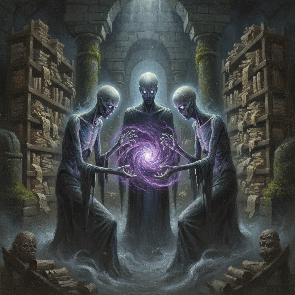 Caulborn, original Pathfinder 2e monster artwork by ZapGM