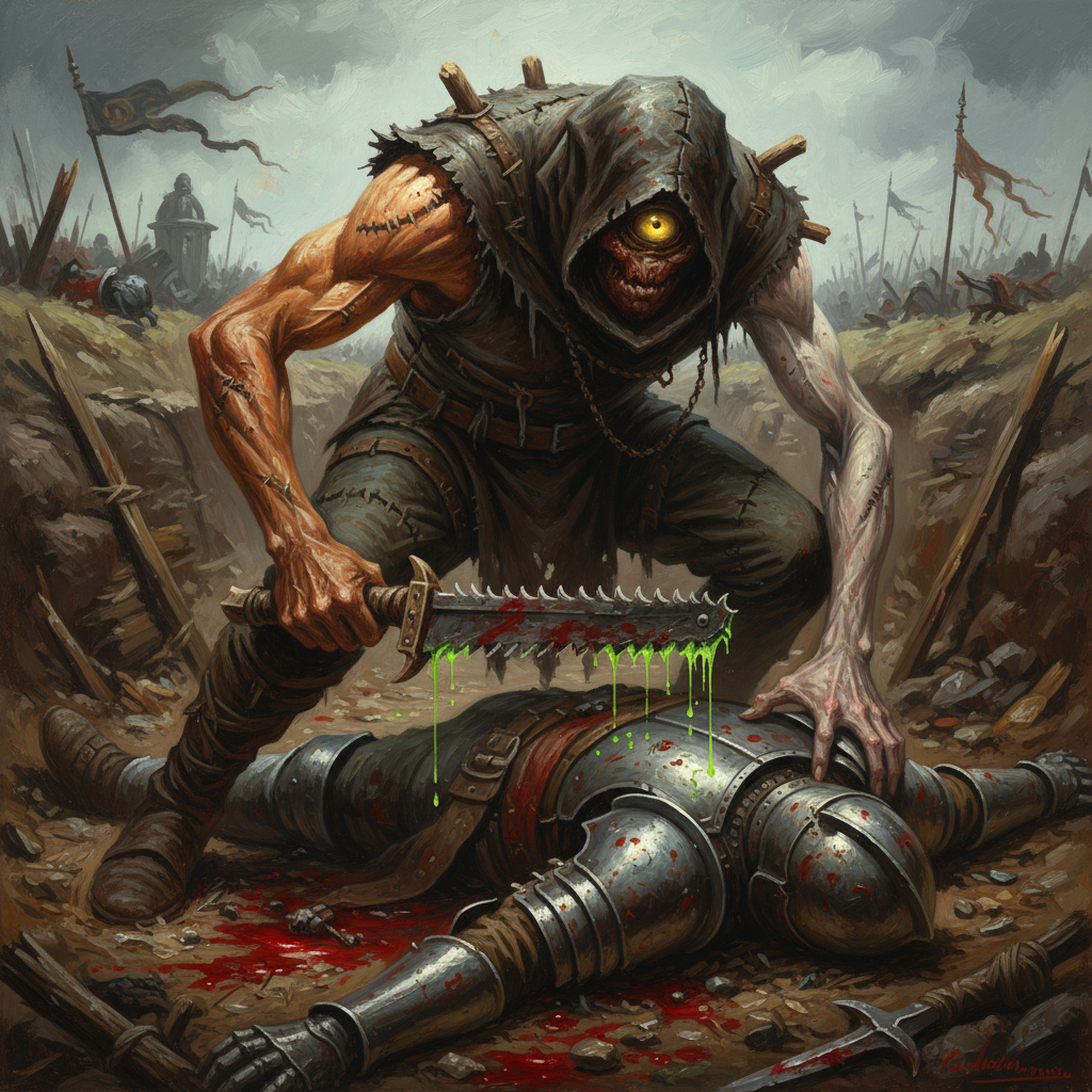 Umasi, original Pathfinder 2e monster artwork by ZapGM