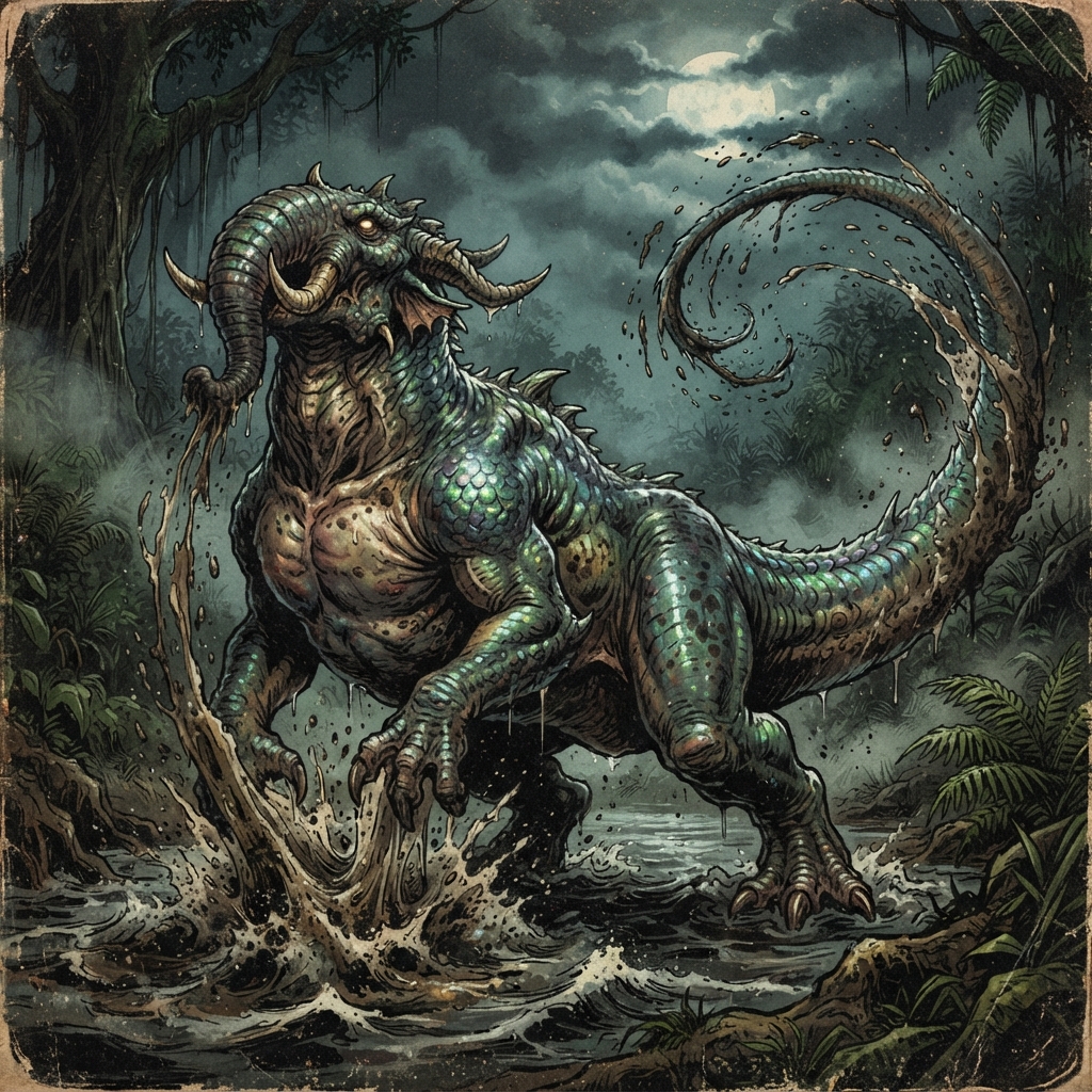 Quai Dau To, original Pathfinder 2e monster artwork by ZapGM