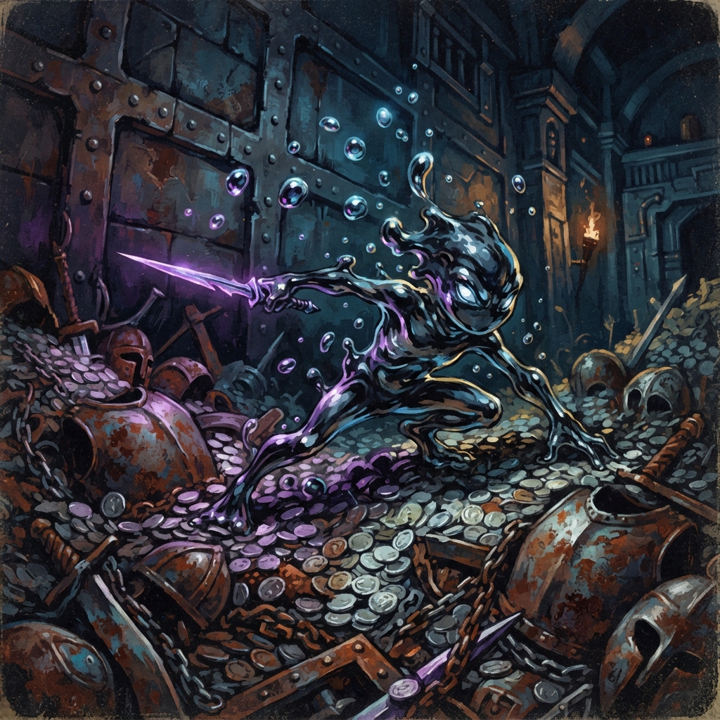 Assault Alloy, original Pathfinder 2e monster artwork by ZapGM