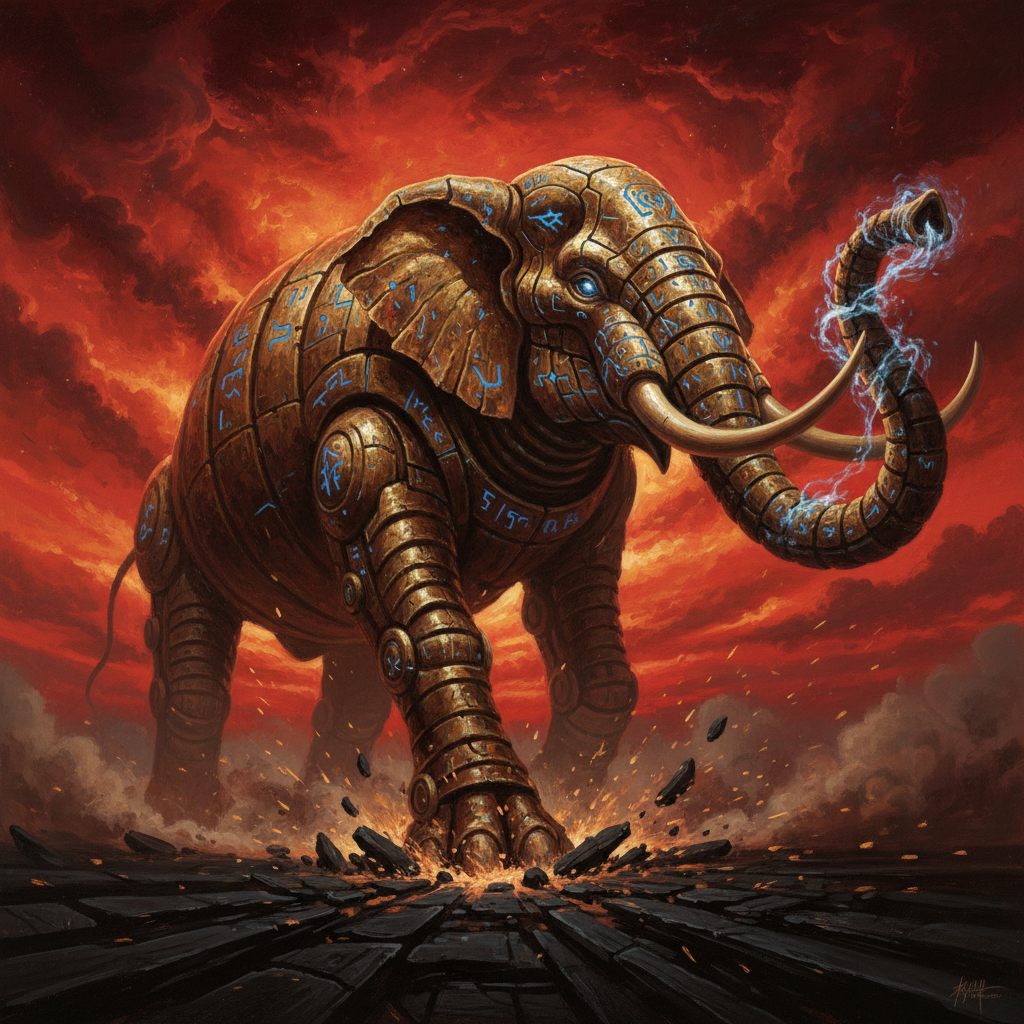 Aolaz, original Pathfinder 2e monster artwork by ZapGM