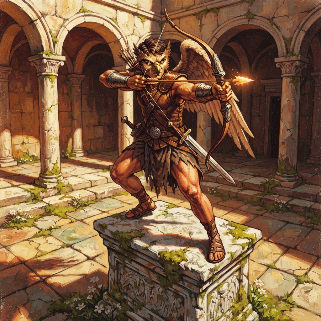 Kuribu, original Pathfinder 2e monster artwork by ZapGM