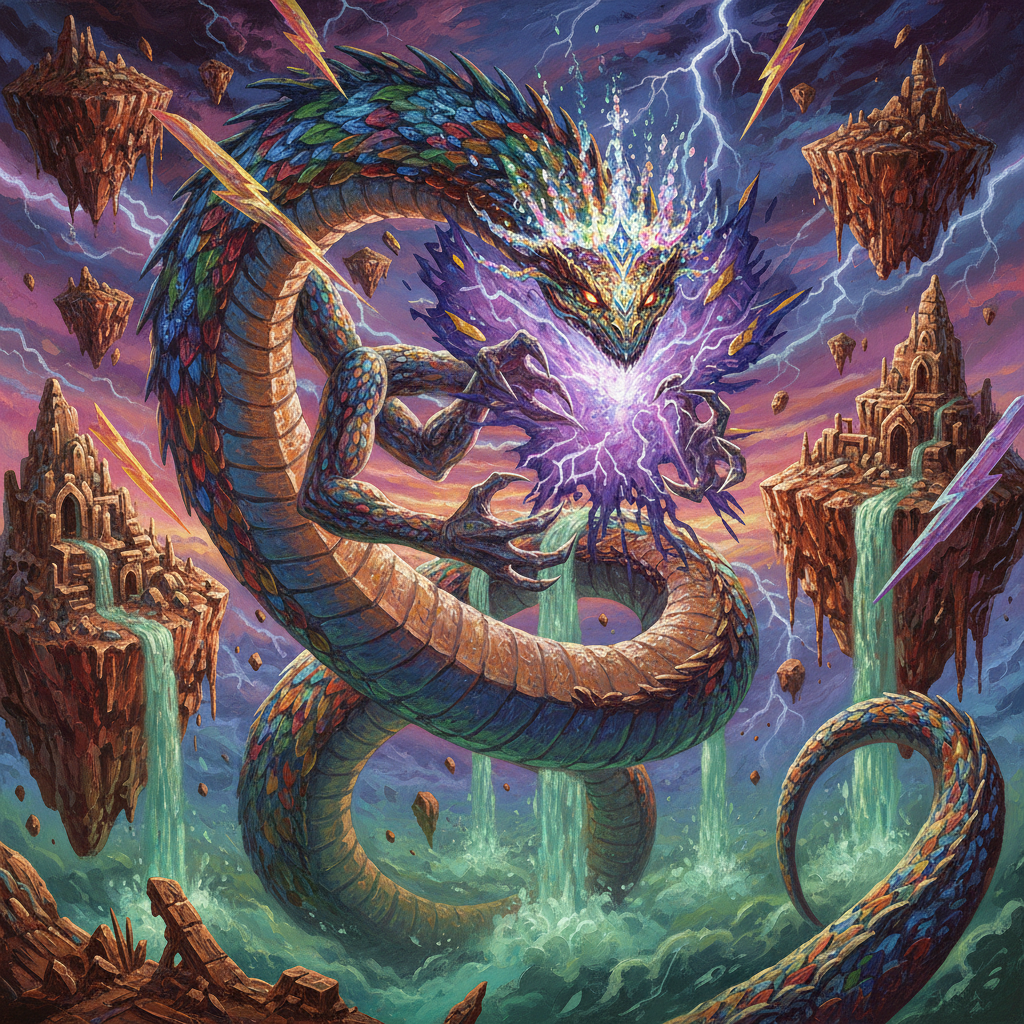 Keketar, original Pathfinder 2e monster artwork by ZapGM