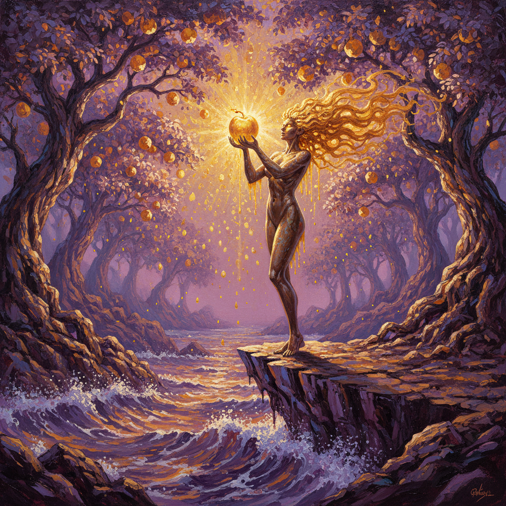 Hesperid Queen, original Pathfinder 2e monster artwork by ZapGM