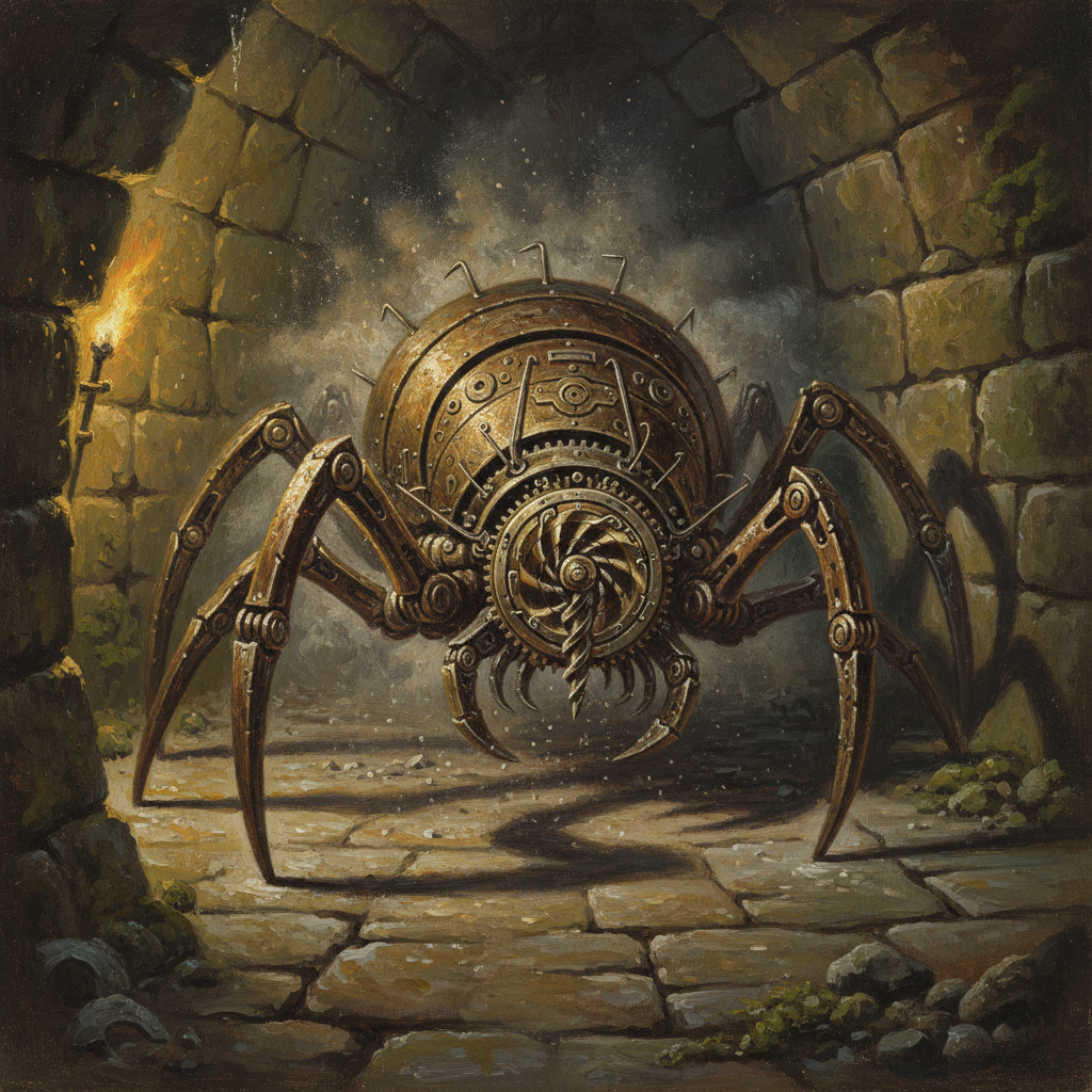 Dig-widget, original Pathfinder 2e monster artwork by ZapGM