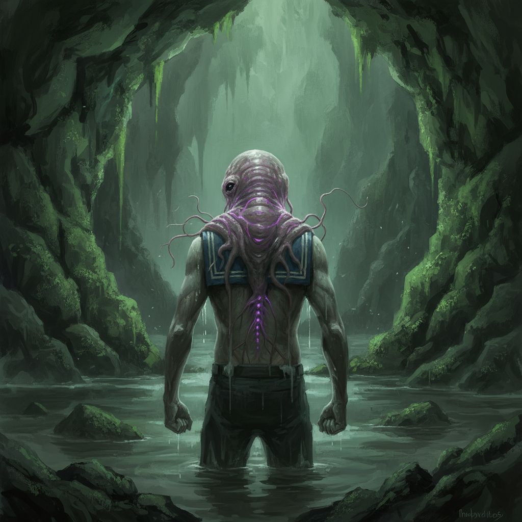 Incutilis, original Pathfinder 2e monster artwork by ZapGM