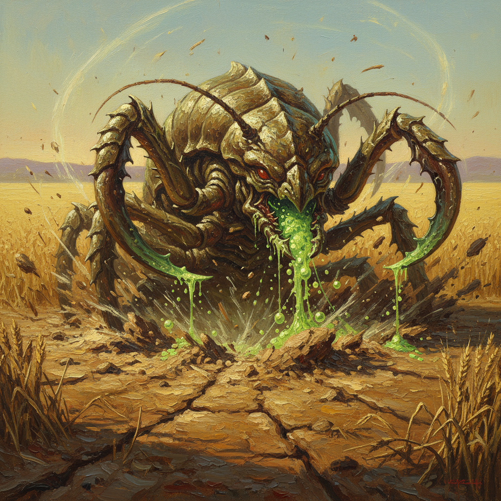 Ankhrav, original Pathfinder 2e monster artwork by ZapGM