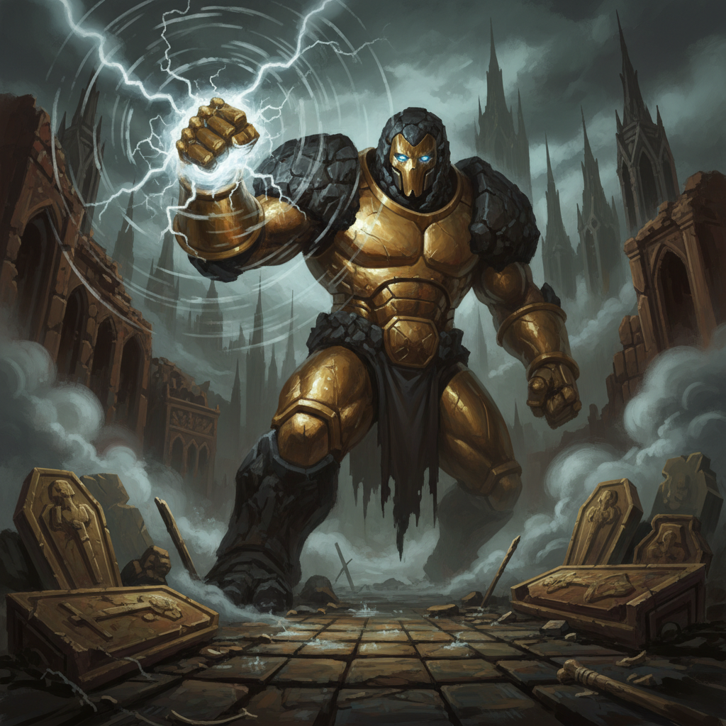 Marut, original Pathfinder 2e monster artwork by ZapGM