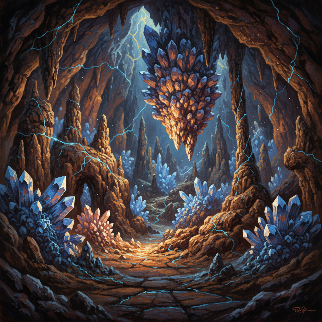Consonite Choir, original Pathfinder 2e monster artwork by ZapGM