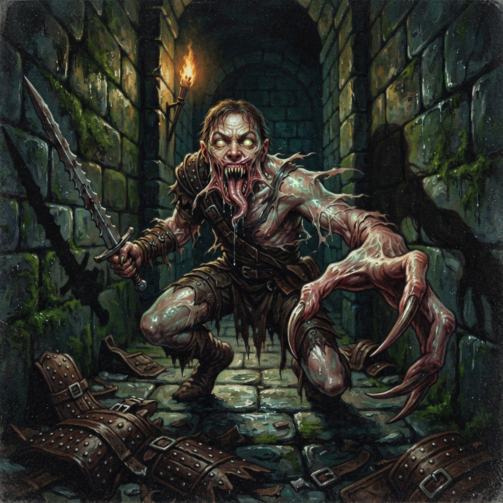 Ugothol, original Pathfinder 2e monster artwork by ZapGM