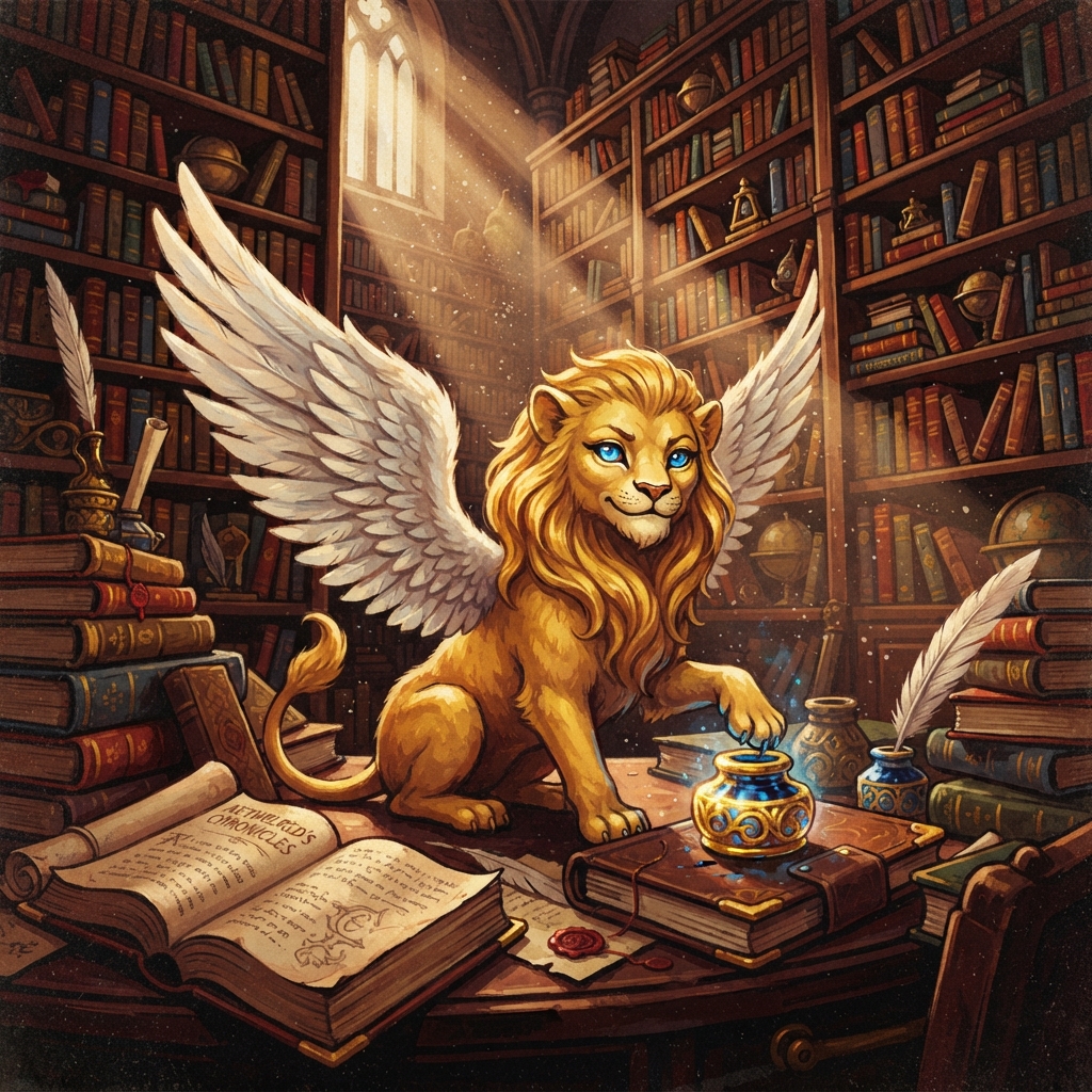 Sphinx of Wonder, original D&D 5e monster artwork by ZapGM