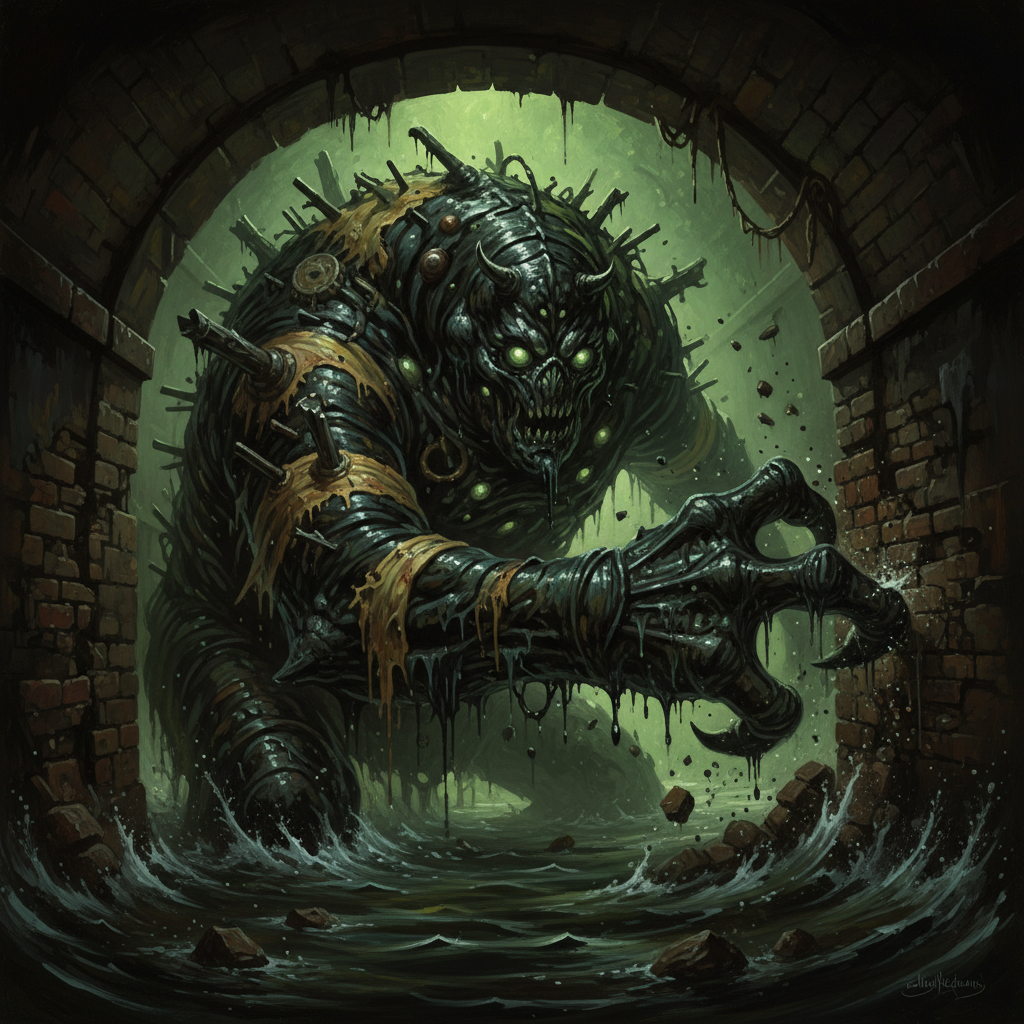 Ofalth, original Pathfinder 2e monster artwork by ZapGM