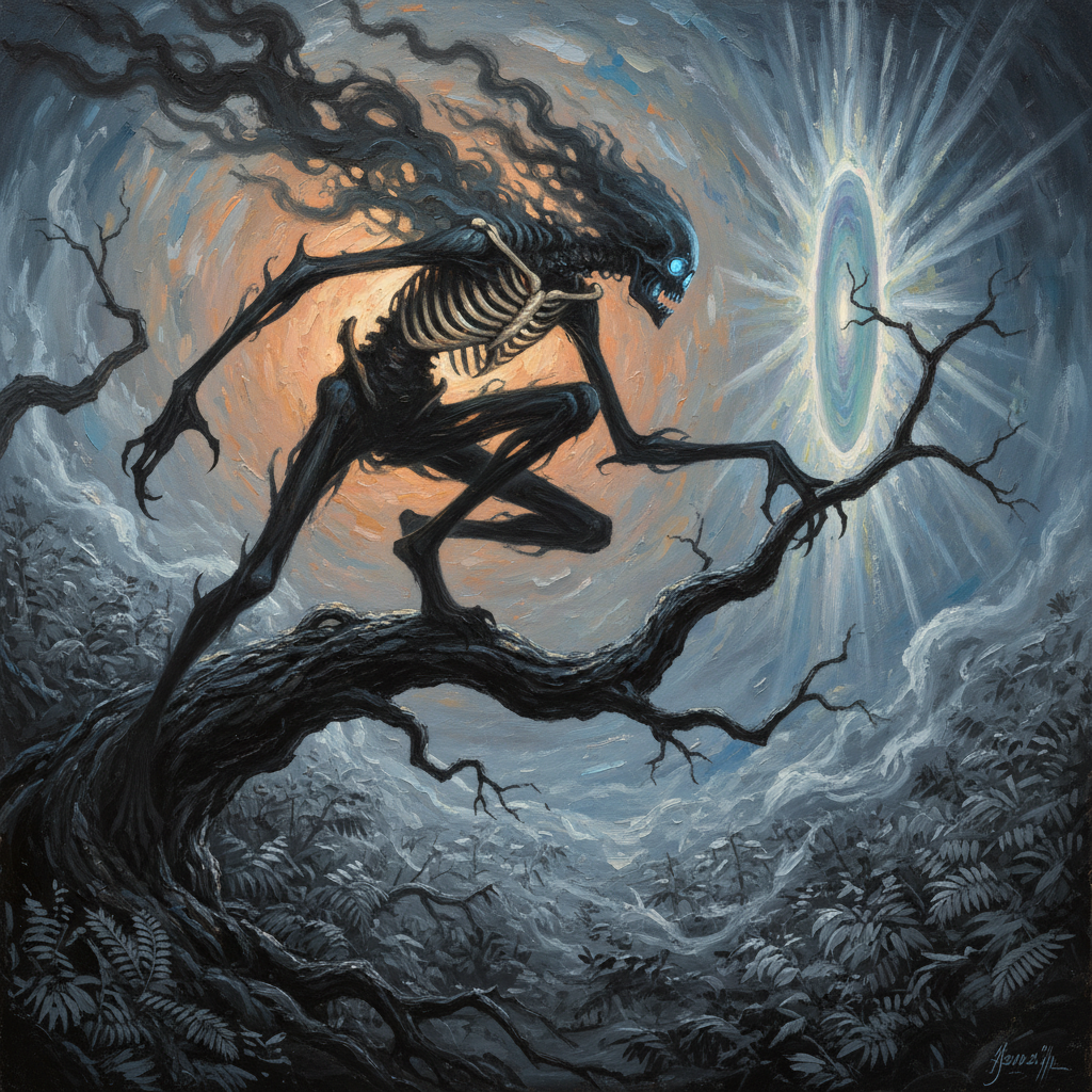 Namorrodor, original Pathfinder 2e monster artwork by ZapGM