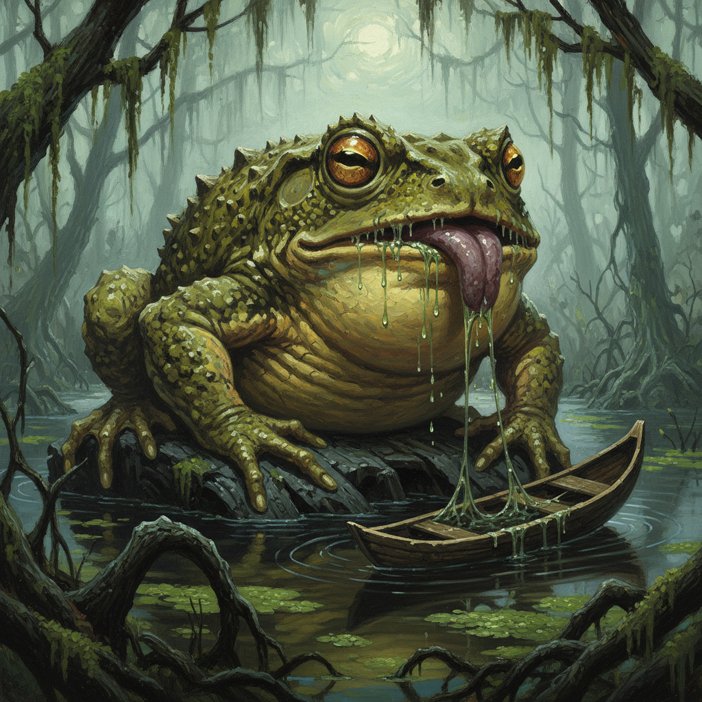 Mobogo, original Pathfinder 2e monster artwork by ZapGM