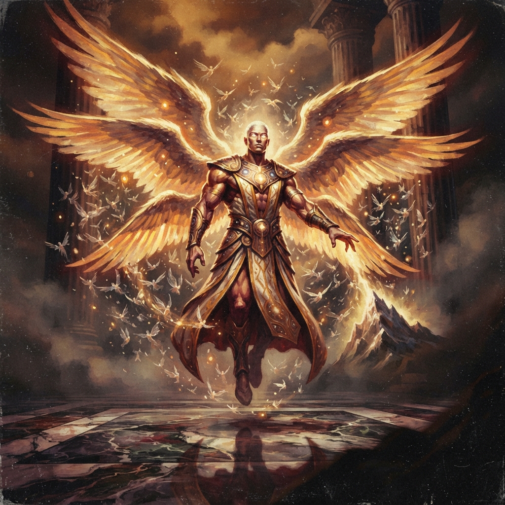 Okenevem, original Pathfinder 2e monster artwork by ZapGM