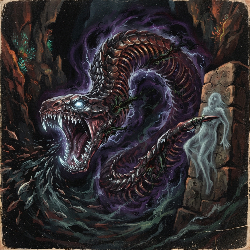 Nasurgeth, original Pathfinder 2e monster artwork by ZapGM