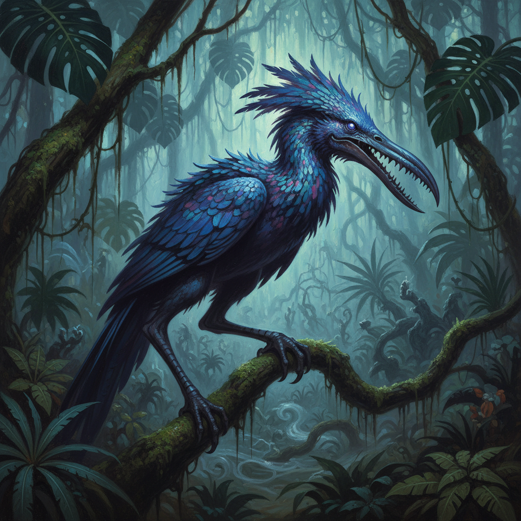 Cauthooj, original Pathfinder 2e monster artwork by ZapGM