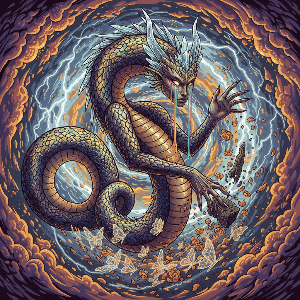 Imentesh, original Pathfinder 2e monster artwork by ZapGM