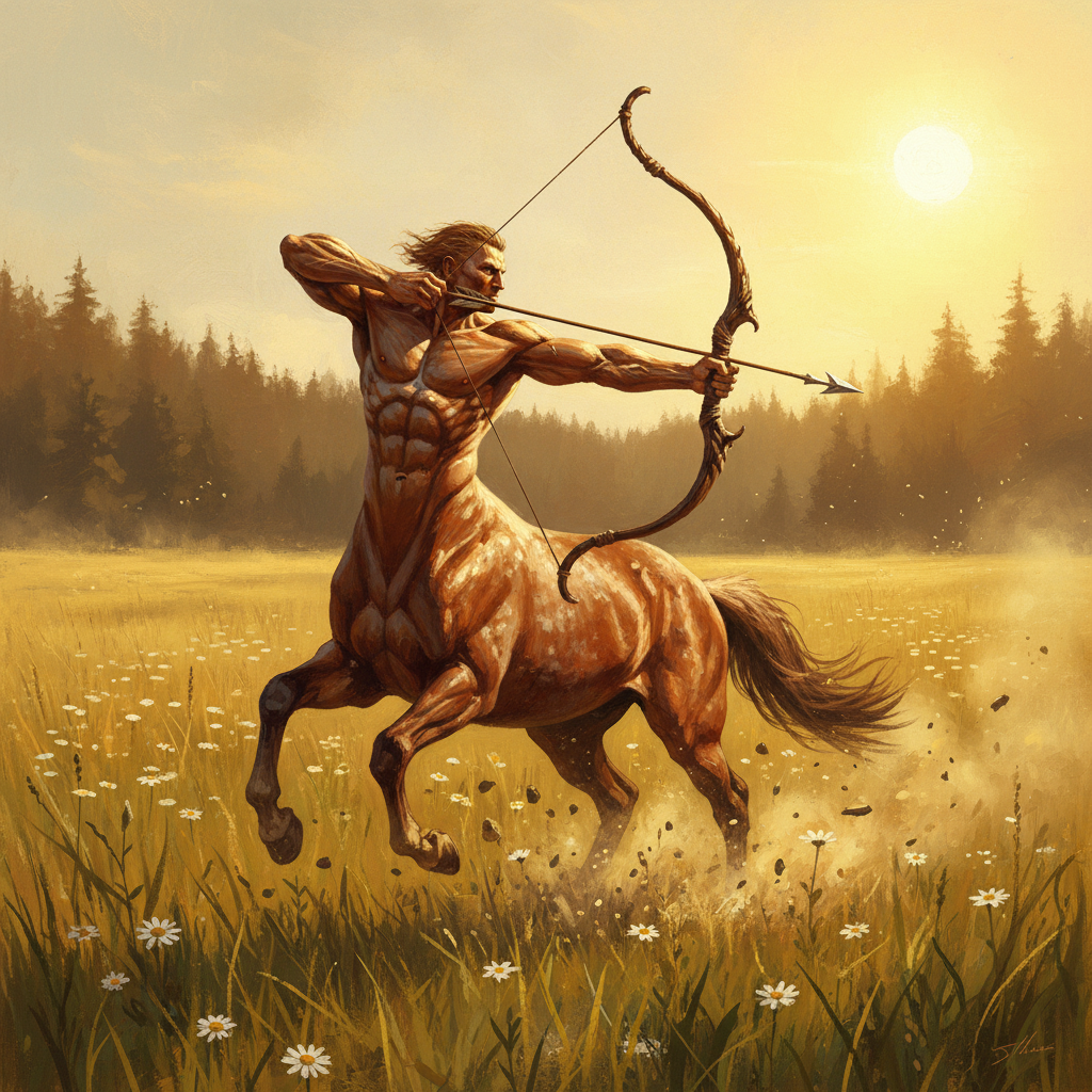 Centaur, original D&D 5e monster artwork by ZapGM