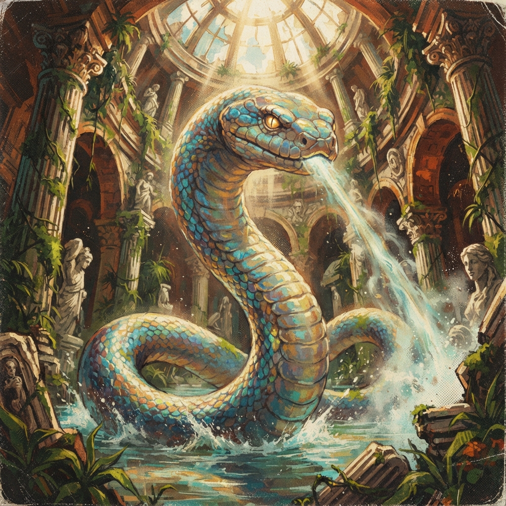 Vicharamuni, original Pathfinder 2e monster artwork by ZapGM
