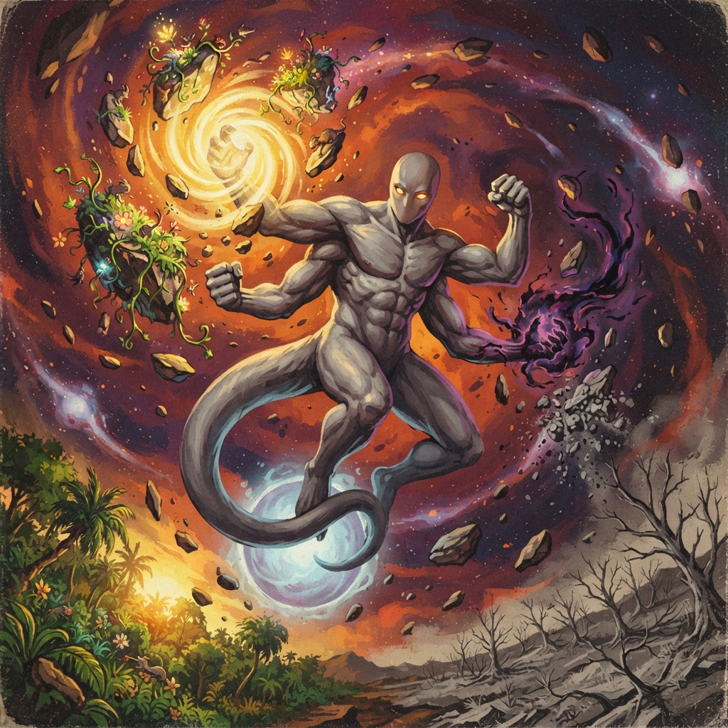 Akhana, original Pathfinder 2e monster artwork by ZapGM
