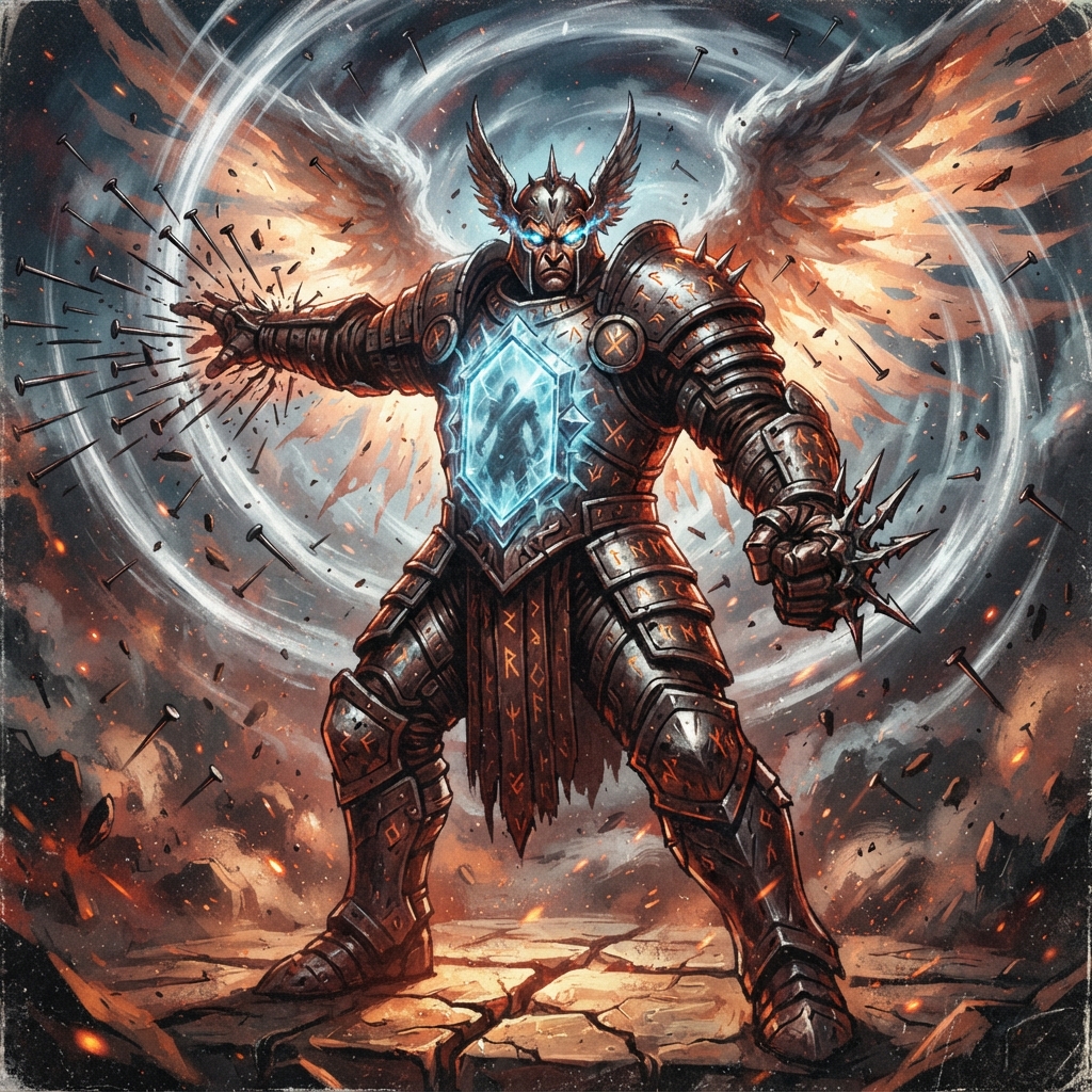 Ninkonda, original Pathfinder 2e monster artwork by ZapGM
