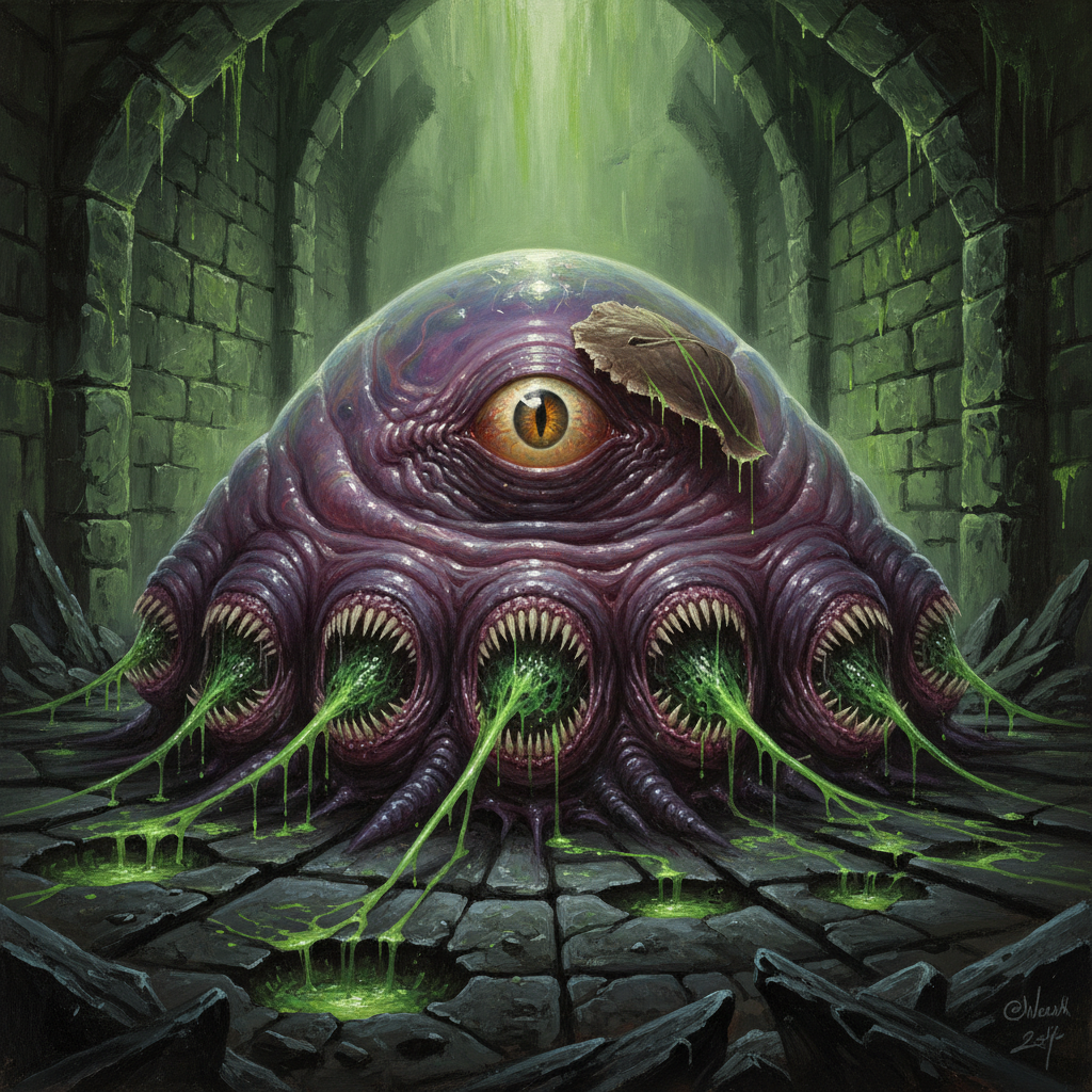 Chernobue, original Pathfinder 2e monster artwork by ZapGM