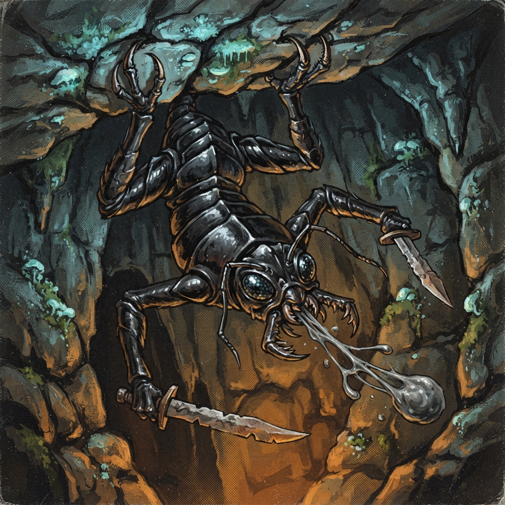 Zecui, original Pathfinder 2e monster artwork by ZapGM