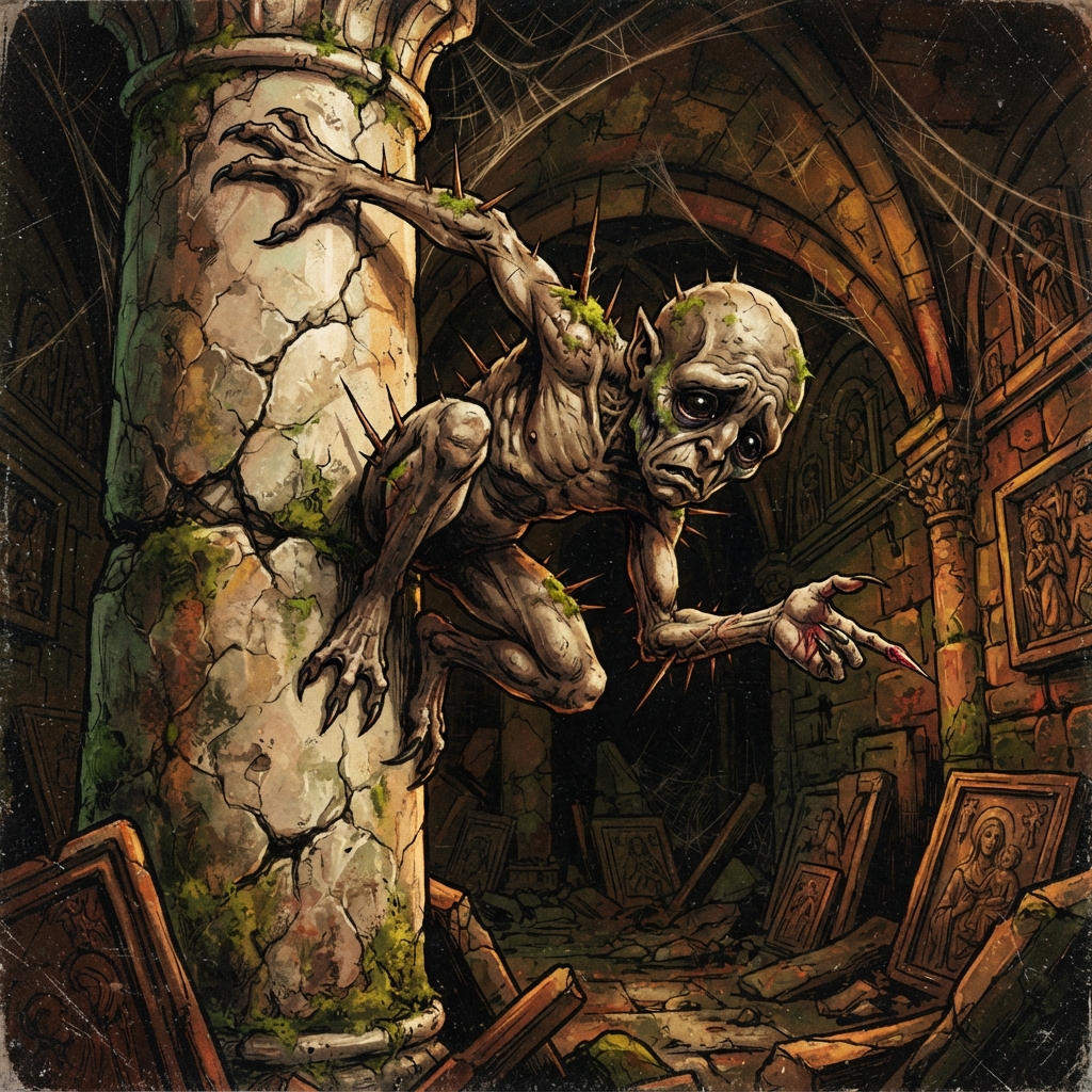 Shokasura, original Pathfinder 2e monster artwork by ZapGM