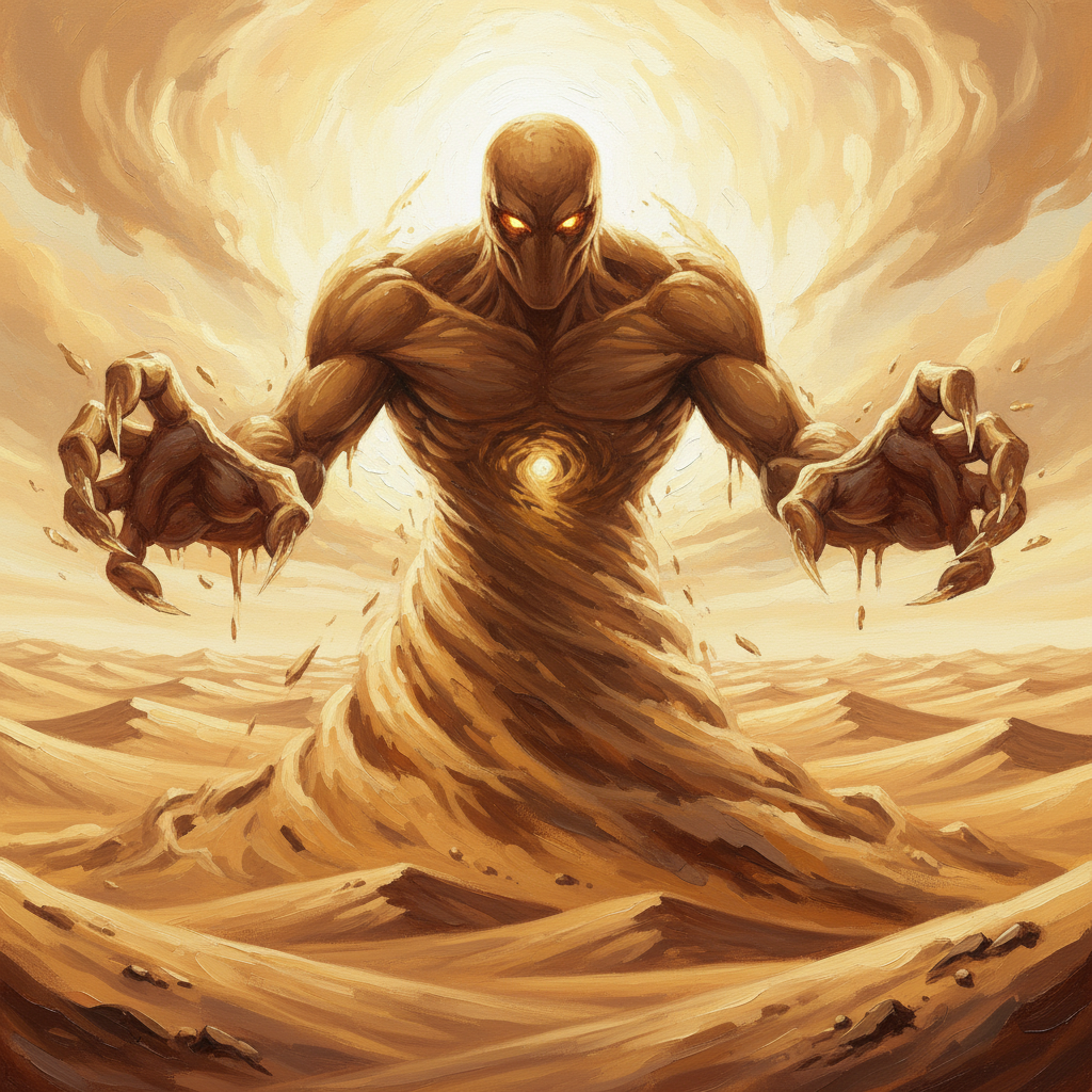 Zaramuun, original Pathfinder 2e monster artwork by ZapGM