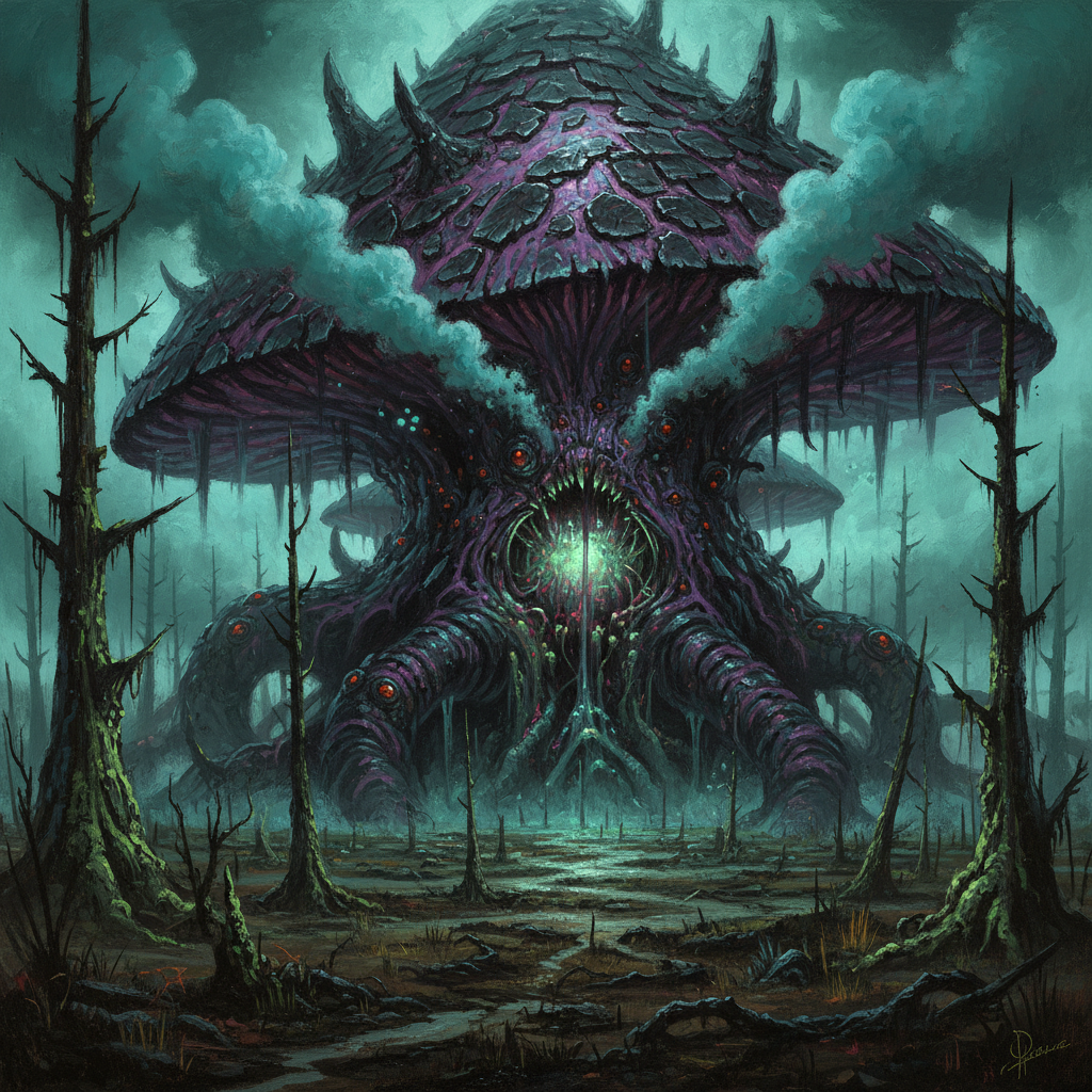 Terotricus, original Pathfinder 2e monster artwork by ZapGM