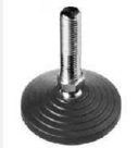 JUSTIERFÜBE JTLO 38 B M12X40 SCHWARZ