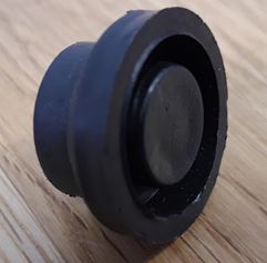 JUSTIERFÜSSE PLASTIKUNTERLAGE F . M8X43