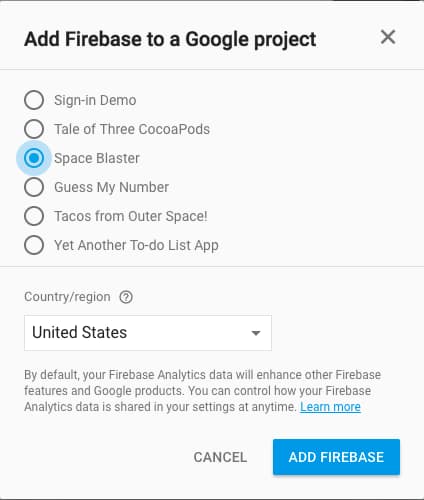 addfirebasetogaproject