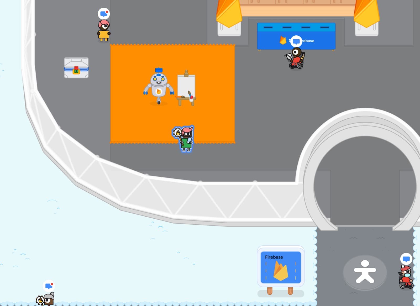 Image from Google IO adventure