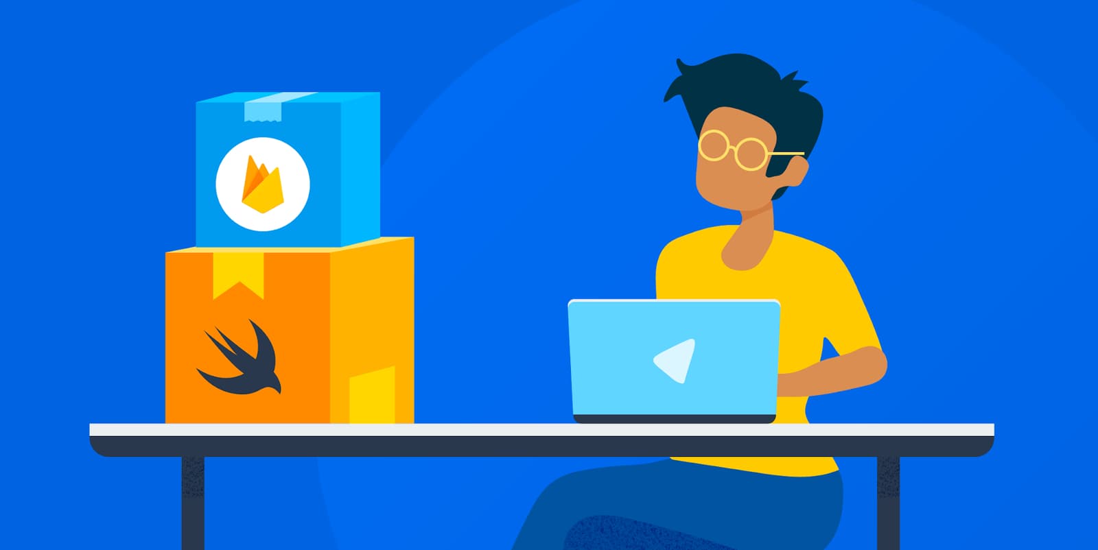 Firebase header