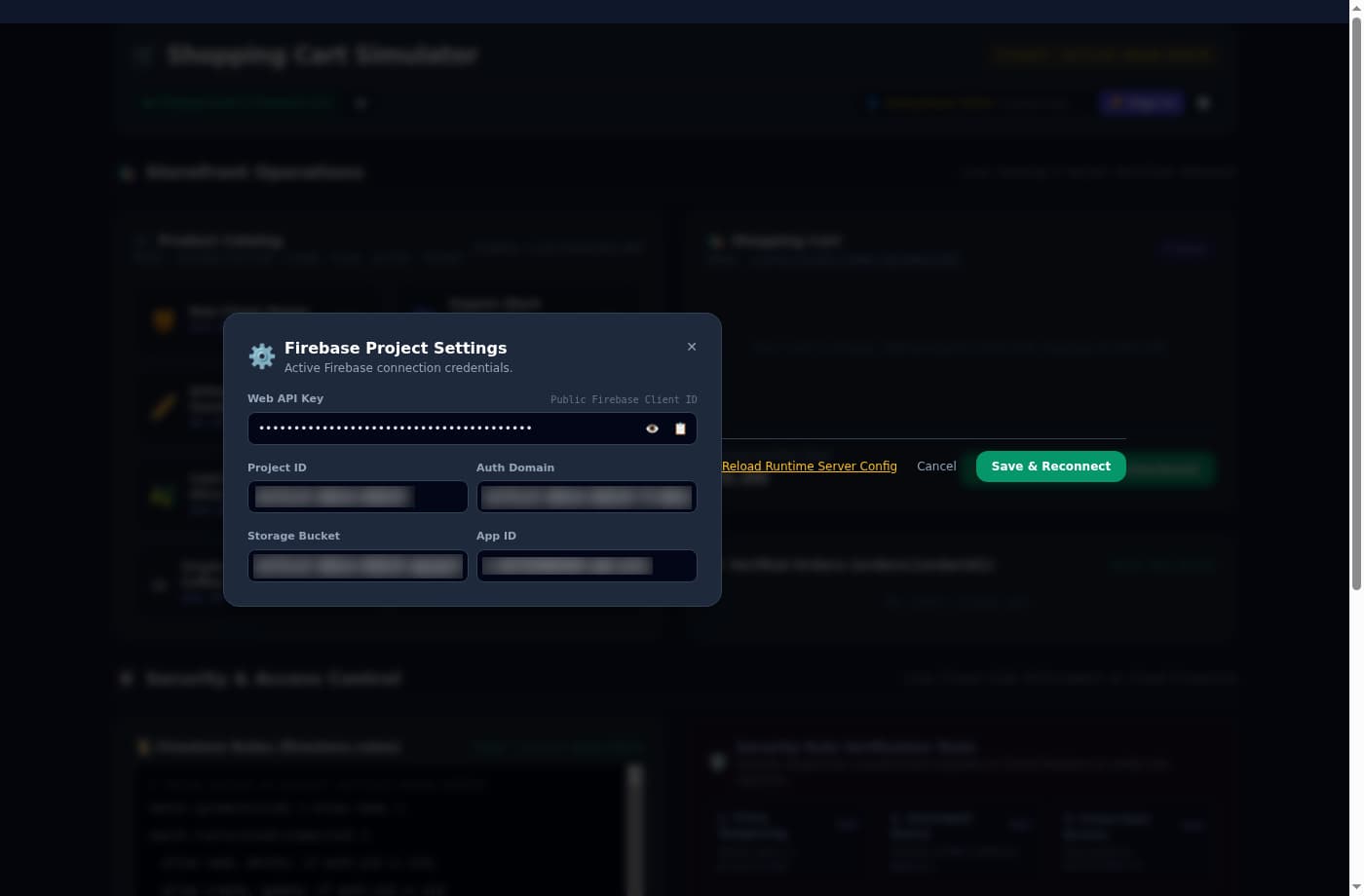 Demo configuration and test suite