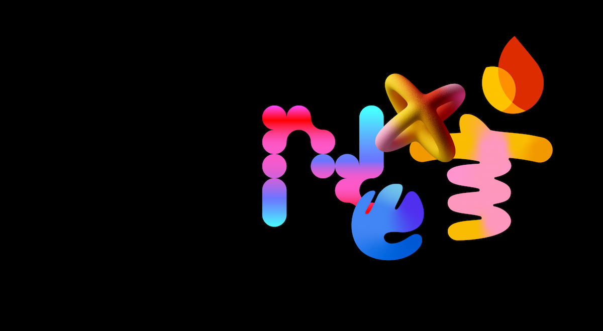 Cloud Next artwork with the Firebase logo