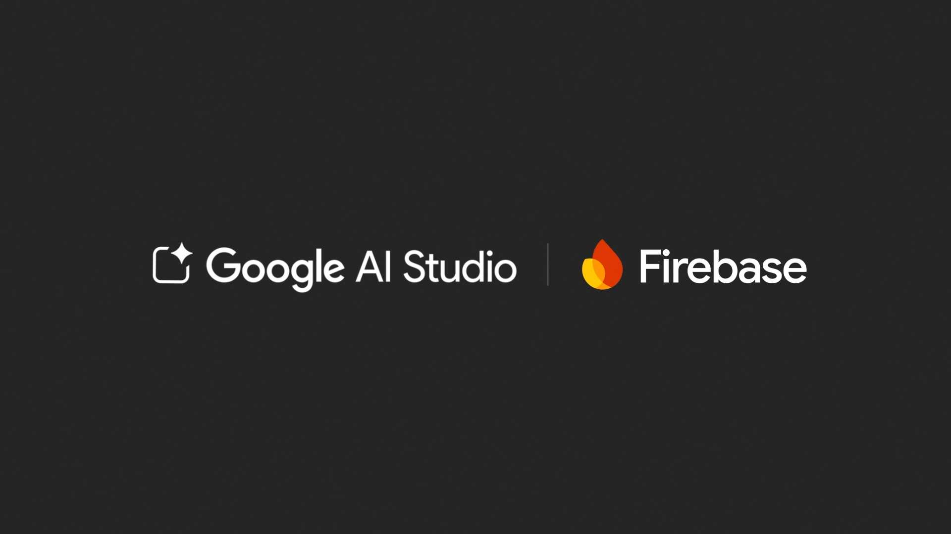 Google AI Studio와 Firebase 통합 발표 썸네일 - Firebase Studio에서 AI Studio로의 마이그레이션 안내
