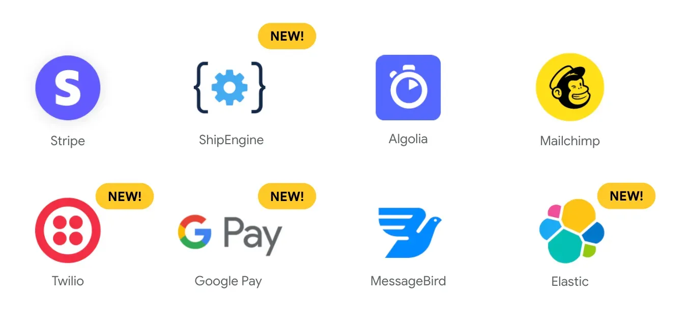 These new Extensions, built by our partners in collaboration with Firebase, help you add e-commerce features to your app much faster