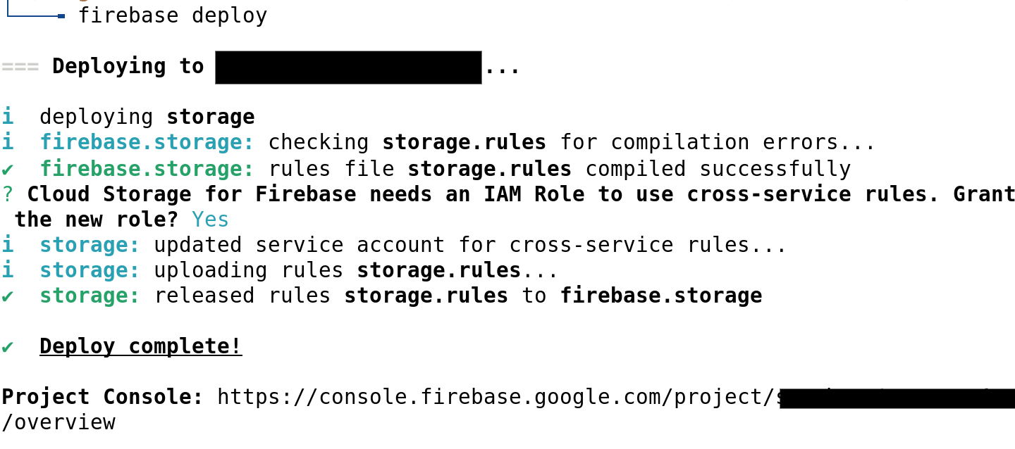 Firebase CLI permissions