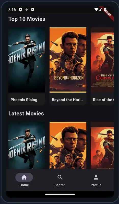 Movie Review app