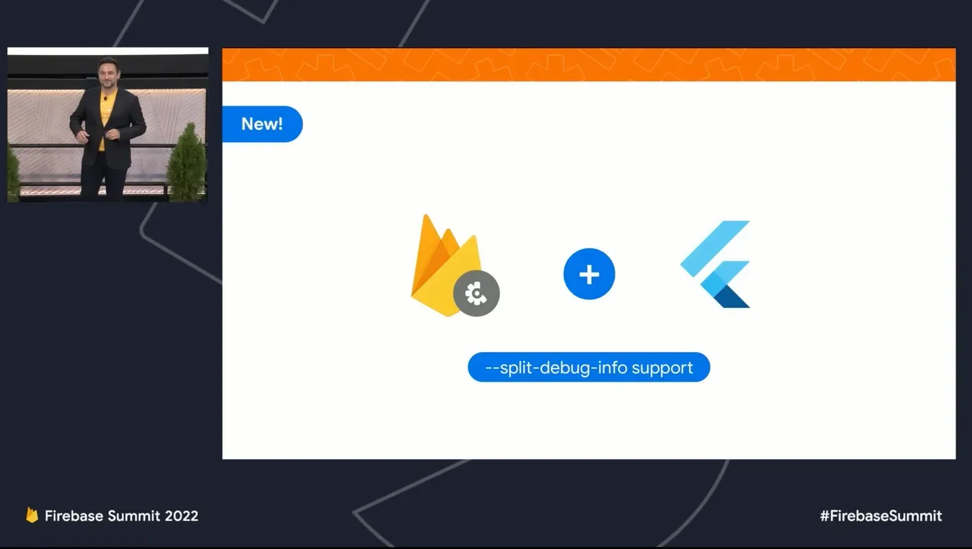 A preview of a YouTube video during the Firebase Summit 2022