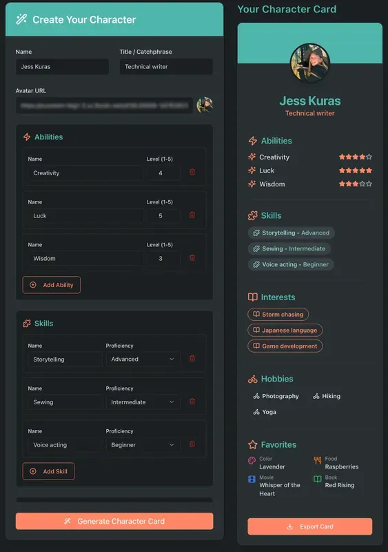 Improved, modern UI