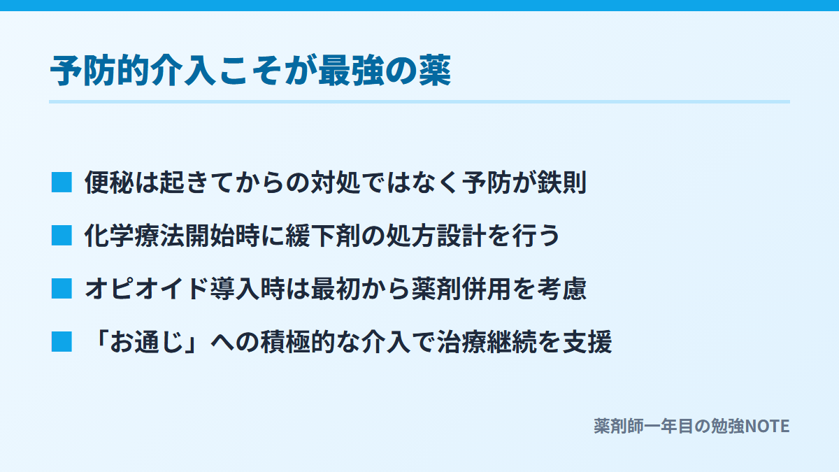 予防的介入こそが最強の薬
