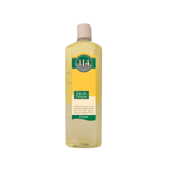 114 Amatoury Eau De Cologne Classic - 750ml | Original Natural Essences